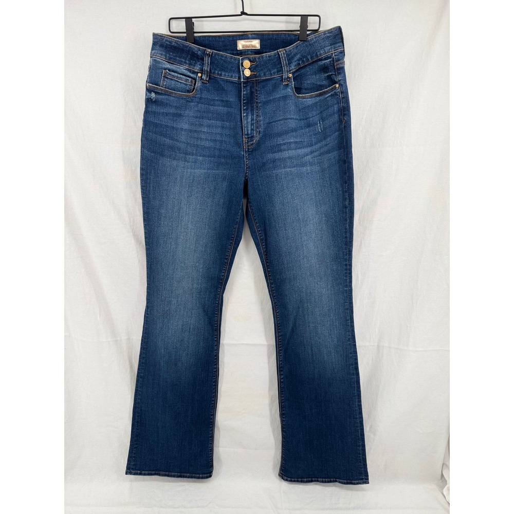 KUT from the Kloth High Rise Bootcut Jeans Medium Wash Size 16